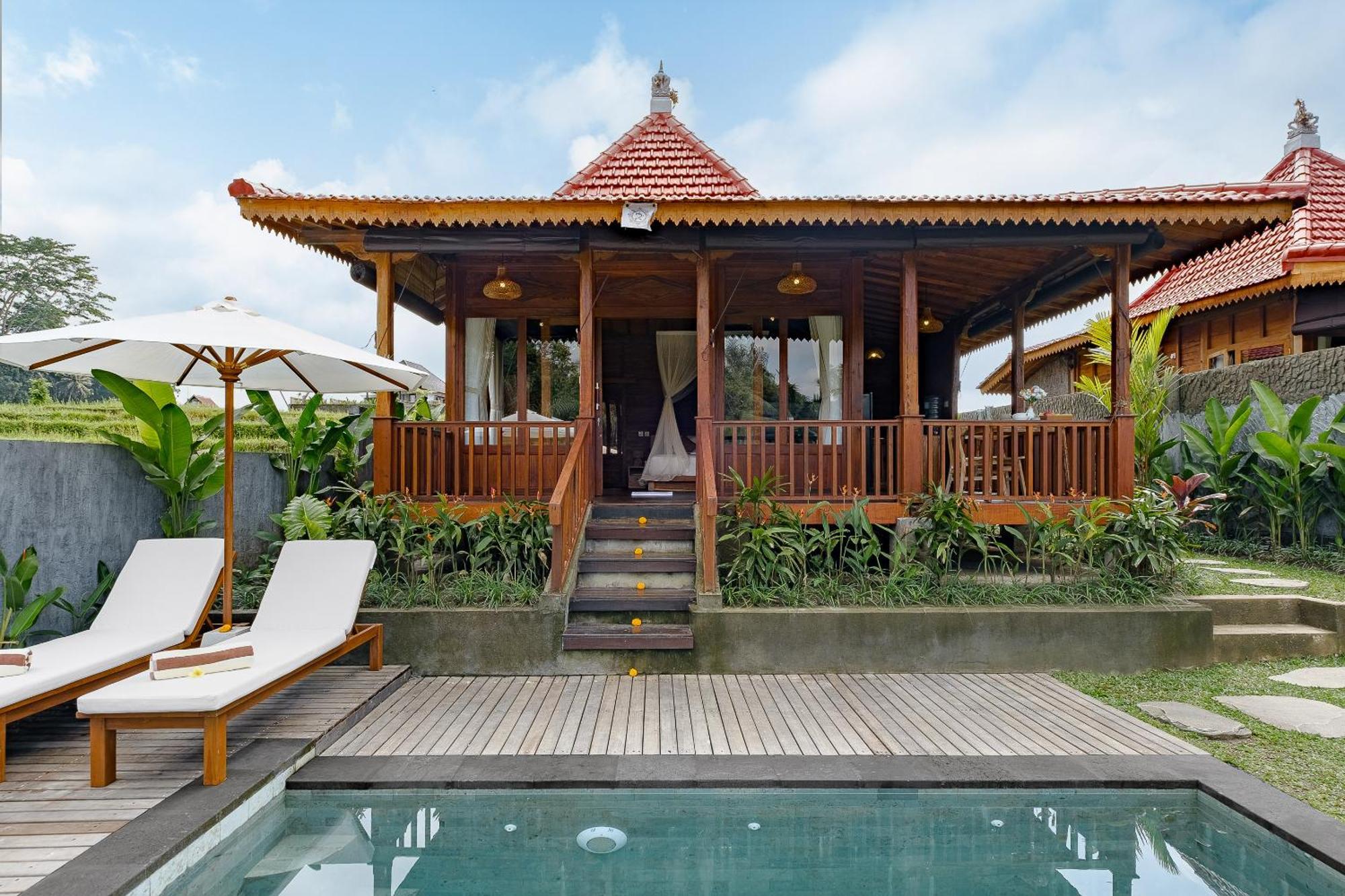 Carik Mesari Villas 乌布 外观 照片