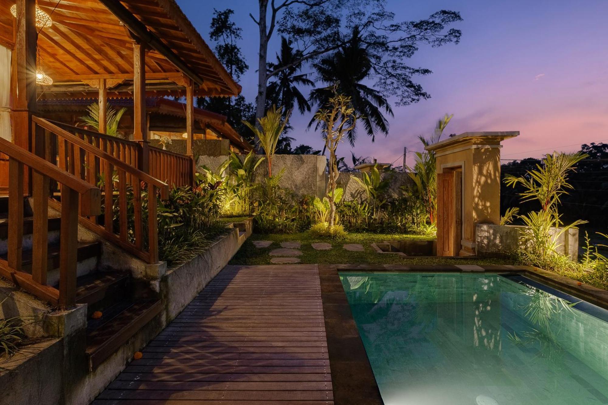 Carik Mesari Villas 乌布 外观 照片